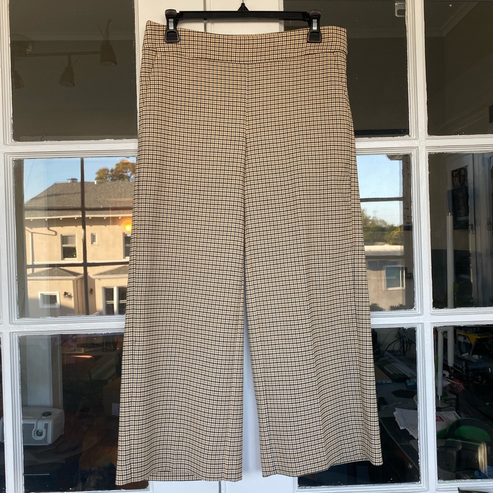 Wide leg, cropped pants from Loft